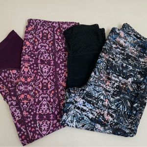 😱Multi-brand - Set of two Capri yoga pants (medium)